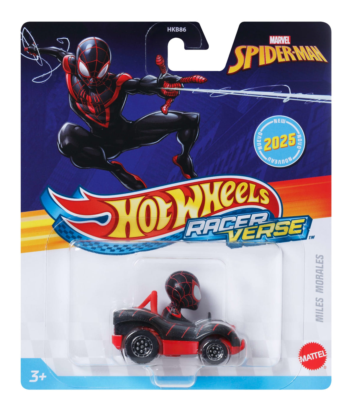 Hot Wheels RacerVerse Veículo de Brinquedo Miles Morales