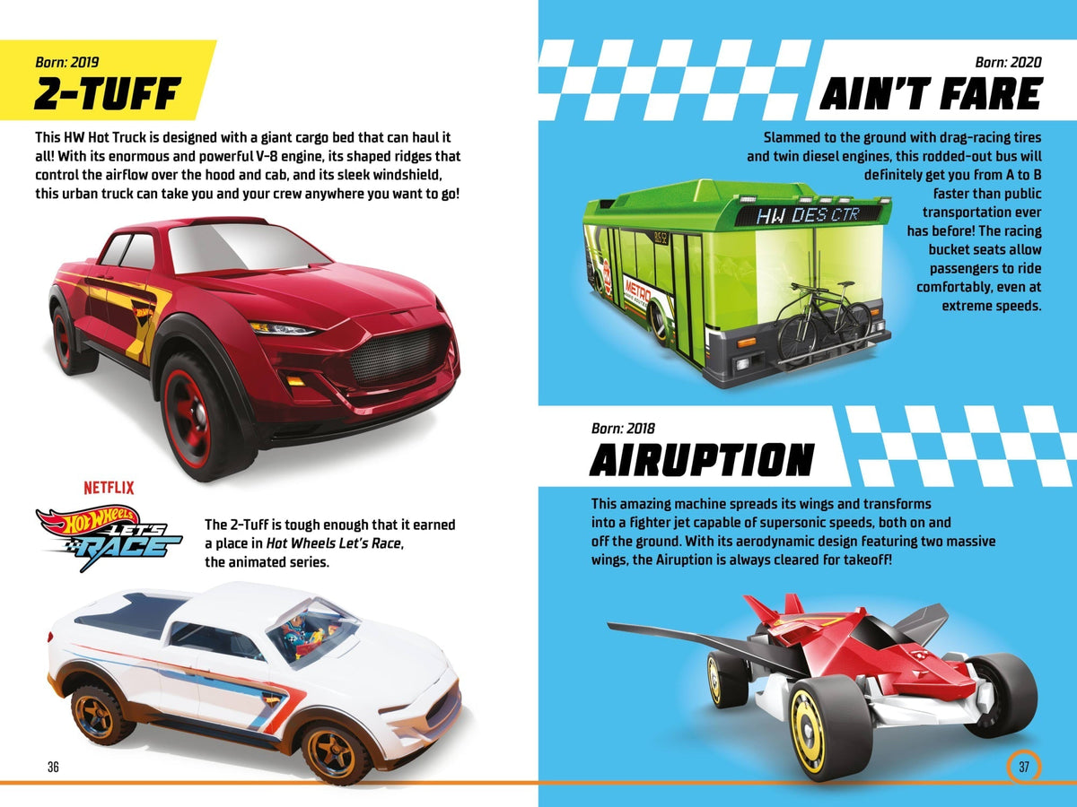 Hot Wheels: Ultimate Handbook, Fans’ Guide Book To Original Designs, Interviews & More