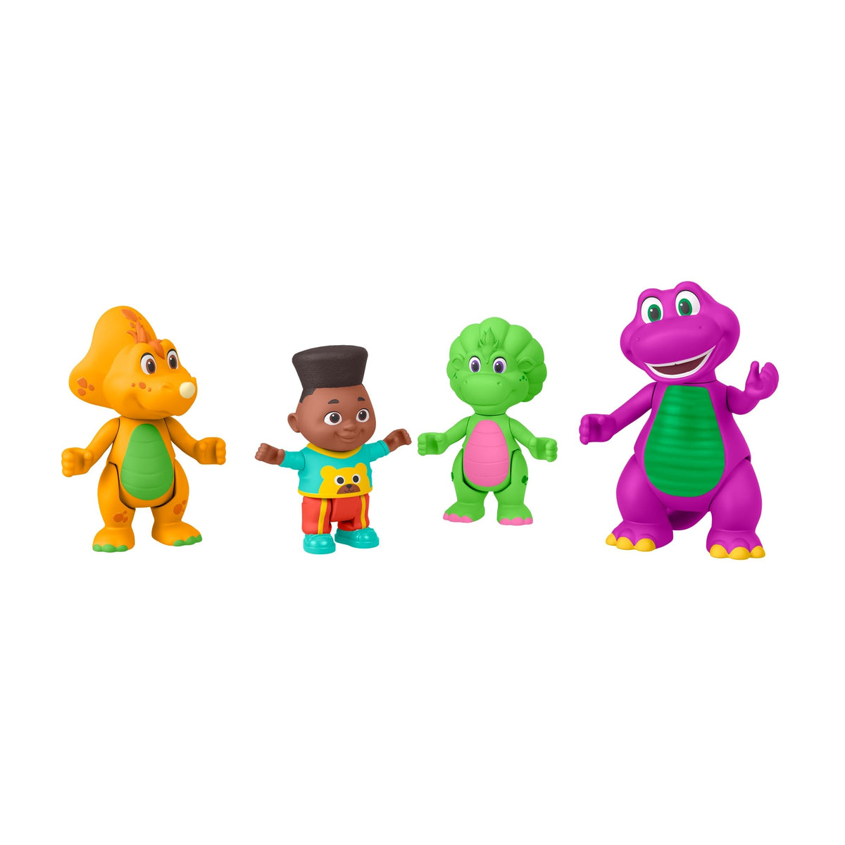 Fisher-Price Barney's World Barney Hey Friends Pack With 4 Figures
