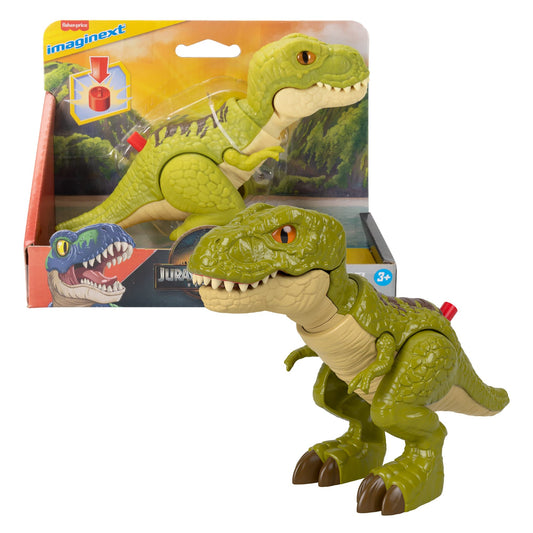 Imaginext Jurassic World Dinossauro de Brinquedo Rebirth T-Rex
