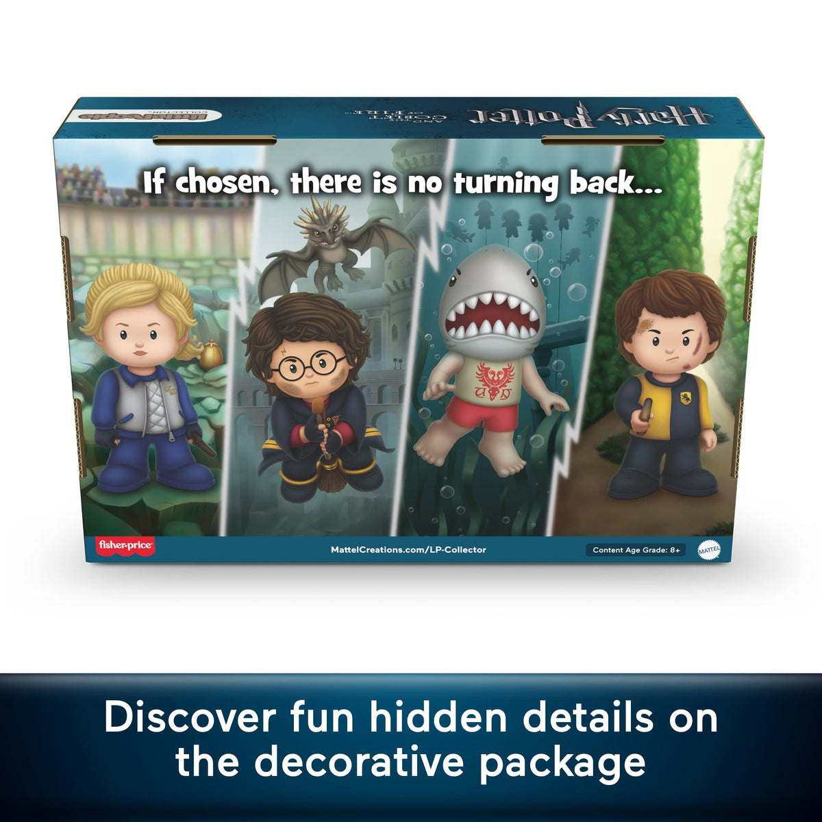 Little People Collector Harry Potter And The Goblet Of Fire Special Edition Set, 4 Figures