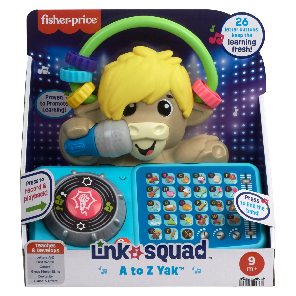 Fisher-Price  Link Squad  Yak A à Z, Musique et Lumières